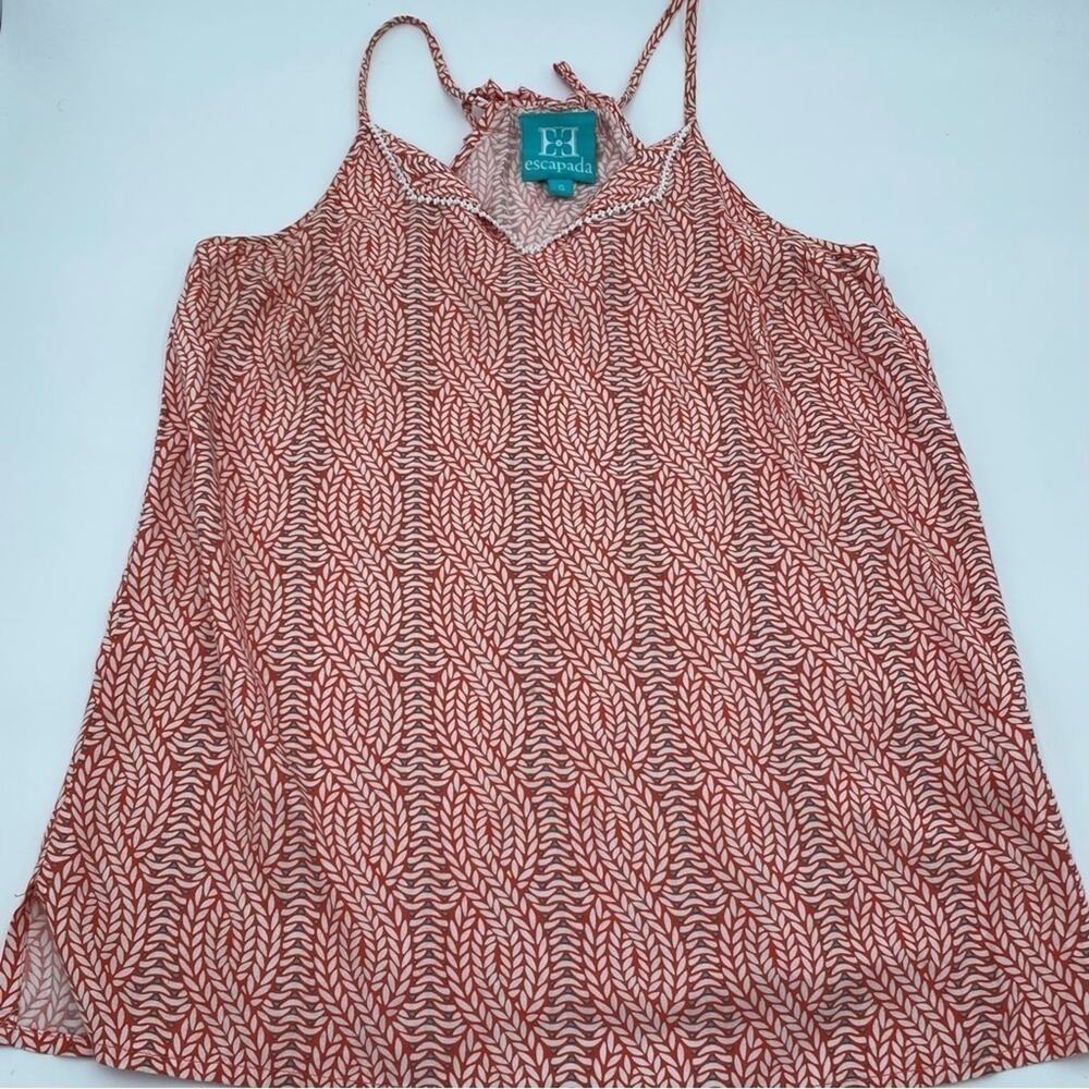 Escapada Resort Wear Beaded Sleeveless Tank Top - Small